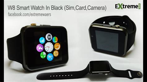 A1,W8,GT08,Iwatch Smart Watch SIM Card Setup & Demo